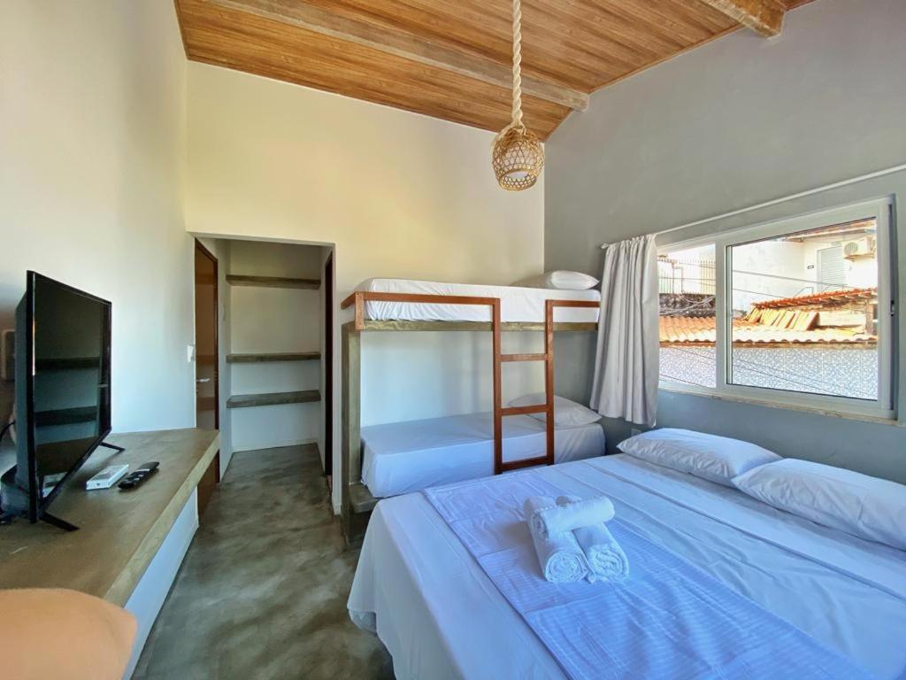 Pousada Primeira Praia Suites مورو دي ساو باولو المظهر الخارجي الصورة